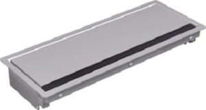 Bachmann Einbaurahmen 387x151mm CONI silbergrau lang 338.0205 – Bild 1