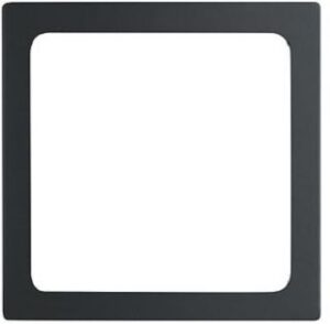 Busch-Jaeger Zentralscheibe 43x43mm future linear schwarz-matt für UP-Infol. 1716-885 – Bild 1