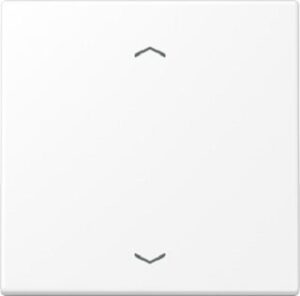 Jung Steuertaste Standard, Symbol Pfeil, Serie LS, schneeweiß matt LS1700PWWM – Bild 1