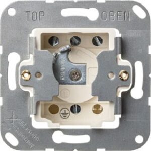 Jung Schlüsselschalter 1pol. WU500 IP44 Jalousie-Wendeschalter U CD104.18WU – Bild 1