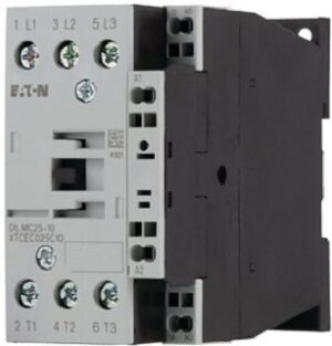 Eaton Leistungsschütz, 3-polig, 380 V 400 V 11 kW, 1 S, 230 V 50 Hz, 240 V 60 DILMC25-10(230V50HZ,240V60HZ) – Bild 1