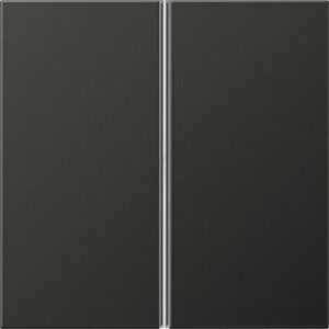 Jung Tastensatz komplett 2-fach aluminium anthrazit AL2402TSAAN – Bild 1