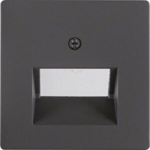 Berker Zentralstück anthr.samt für UAE Steckdose 2-fach 14096086 – Bild 1