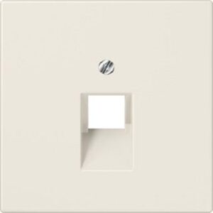 Jung Abdeckung fürIAE/UAE-ADo (LS990) 1x8pol. weiss LS969-1UA – Bild 1