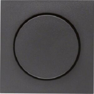 Berker Zentralstück anthrazit mit Regulierknopf 11371606 – Bild 1