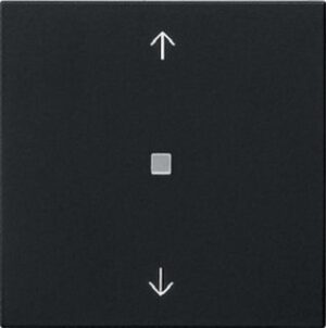 Gira eNet Funk Bedienaufsatz Pfeile System 55 Schwarz matt 5494005 – Bild 1