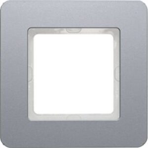 Berker Rahmen 1-fach Aluminium gestrahlt 10116074 – Bild 1