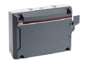 ABB AP-Anlageschalter 16A 400V dunkelgr im Gehäuse BWS BWS616TPN – Bild 1