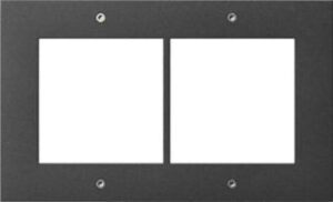 Gira Designrahmen 2-fach TX_44 Anthrazit Türstation AP 850267 – Bild 1