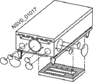 Siemens Schutzarterhöhung IP55, Abgangskasten BVP:611061 – Bild 1