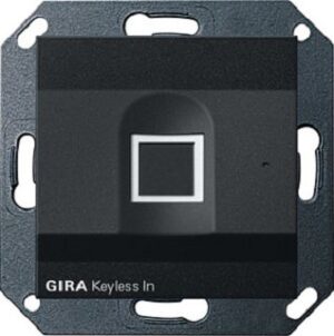 Gira Keyless In Fingerprint-Leseein heit System 55 Schwarz matt 2617005 – Bild 1