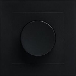 SG Leuchten LEDDIM Abdeckung komplett, schwarz, 55x55mm, inkl. Rahmen neu 820417 – Bild 1