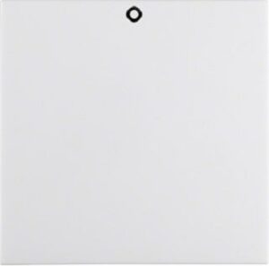 Berker Wippe polarweiß glänzend mit Aufdruck 0 16228989 – Bild 1