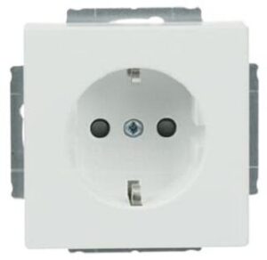 Busch-Jaeger SCHUKO Steckdosen-Einsatz future lin. o. Spreize studiows ma. 20EUCRB-884 – Bild 1