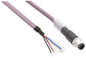 Schneider Electric TM7 Versorgung in Gerade M8 4-polig Buchse 10 Meter TCSXCNDFNX10V – Bild 1