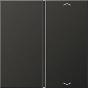 Jung Taste 1-fach Pfeil Serie LS Aluminium anthrazit AL2401TSAPAN – Bild 1