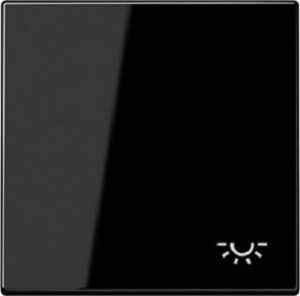 Jung Flächenwippe schwarz LS990LSW – Bild 1