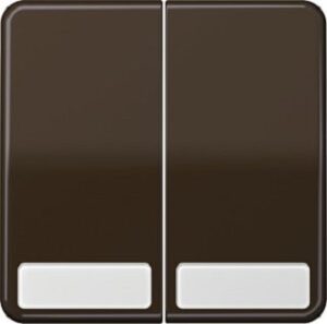 Jung Flächenwippe CD500 mit Beschr.Feld braun CD595NABR – Bild 1