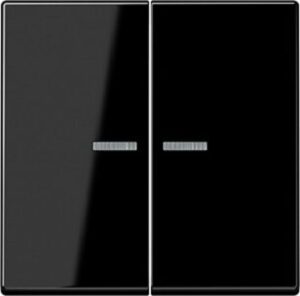 Jung KNX RF Taster 2fach KNX RF Taster 2fach A10921STRFBFSW – Bild 1