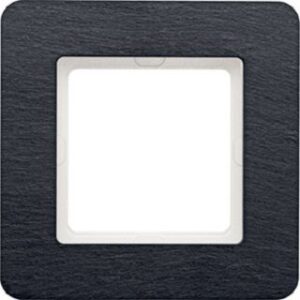 Berker Rahmen 1-fach schiefer 10116030 – Bild 1