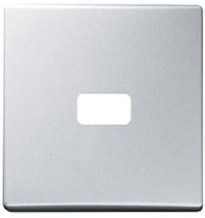 Busch-Jaeger Wippe Wechsel AW44 offene Kalotte alusilber 2120-33 – Bild 1