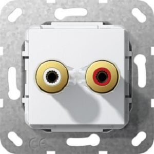 Gira WBT 0710 Cu nextgen™ Schraubanschl. Einsatz Reinweiss 566503 – Bild 1