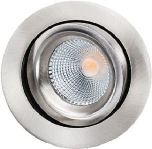 SG Leuchten LED-Downlight 7W 520lm Junistar Lux IsoSafe 3000K 42° geb.Stahl 902522 – Bild 1