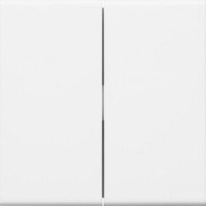 Hager Wippe 2-fach Schalter/Taster, rw GW2B9010 – Bild 1