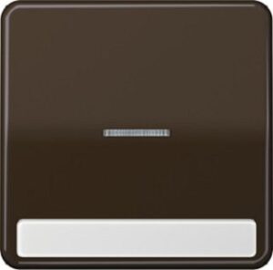 Jung Wippe für Kontrollsch. braun mit Schriftfeld 7x57mm CD590NAKO5BR – Bild 1