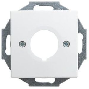 Busch-Jaeger Zentralscheibe 22,5mm Busch-balance SI alpinweiss 2533-914 – Bild 1