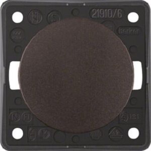 Berker Wipp-Schalter braun mit Schraubklemmen 936562501 – Bild 1