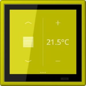 Jung KNX Raumcontroller LS TOUCH Serie LS, vert olive vif LC459D1S249 – Bild 1