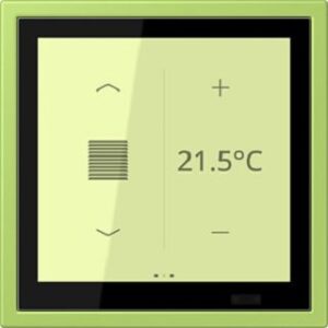 Jung KNX Raumcontroller LS TOUCH, NaV vert clair LCZ459BFD1S221 – Bild 1