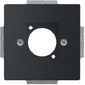 Busch-Jaeger XLR-Zentralscheibe D-Serie future linear schwarz matt 2553-885 – Bild 1