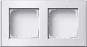 Gira Profil 2-fach Profil 55 reinweiss 136227 – Bild 1