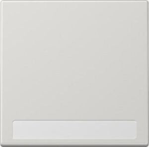 Jung Wippe für Taster BA 1-fach (LS990) mit Schriftfeld lichtgrau LS990NALG – Bild 1