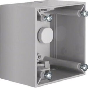 Berker Aufbau-Gehäuse grau 1-fach 911512507 – Bild 1