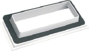 Hager Kragenflansch univers FZ363N – Bild 1