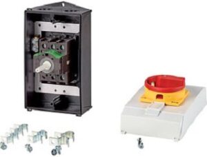 Eaton (Moeller) Hauptschalter 3polig 32A abschließbar Not-Aus P1-32/I2H/MBS/SVB – Bild 1