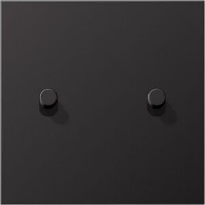 Jung Abdeckung 1fach mit 2 Kipphebeln AL12-5DR01 – Bild 1