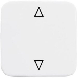 Busch-Jaeger Wippe für Jalousietaster Installationsbus KNX alpinweiss 2506JA/02-214 – Bild 1