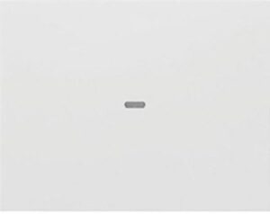 Berker Tast-Abdeckung 1-fach polarweiß 80960279 – Bild 1