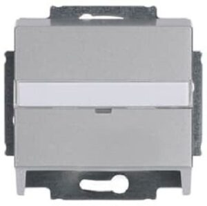 Busch-Jaeger Zentralscheibe Tragring Daten-Komm.-Technik alusilber 1758-83 – Bild 1