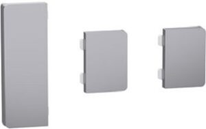 Merten Tastsensor Flex KNX Merten System Design 3fach Wippe Edelstahl MEG6193-6036 – Bild 1