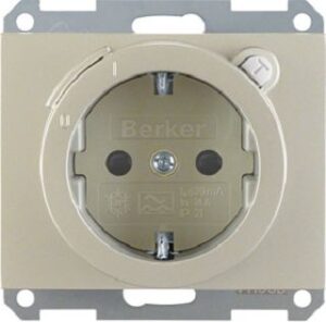 Berker SCHUKO-Steckdose mit FI 47087004 – Bild 1