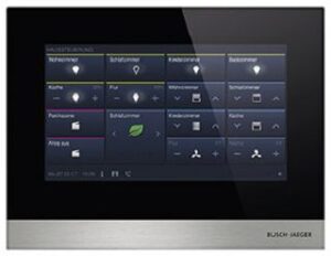 Busch-Jaeger IP touch 7. LAN/LAN 150x198,5x17mm schwarz H8236-5B-03 – Bild 1