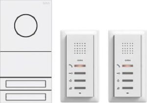 Gira ZFH-Paket Audio System 106 Verkehrsweiss lackiert 2407902 – Bild 1