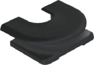 Jung Kabel-Einführungsschieber für Kabel und Minikanal, schwarz 11SW – Bild 1