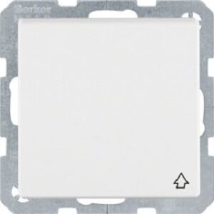 Berker Steckdose mit Schutzkontakt und Klappdeckel 6768776089 – Bild 1