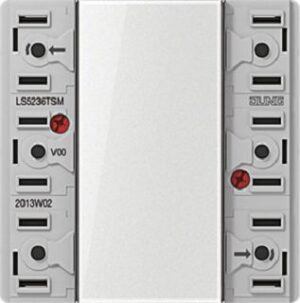 Jung Tastsensor-Modul 24VAC/DC Serie LS 3-kanalig 6 Schaltpunkte LS5236TSM – Bild 1